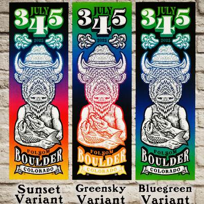 2025 phish at boulder (lot limited edition print)