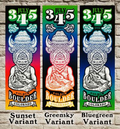 2025 Phish at Boulder (Lot Limited Edition Print)