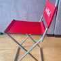 ArkBed Foldable Camping Outdoor Folding Chair Support Hiking, Picnics, Patio, Beach, Fishing (Red)-3