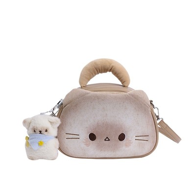 Cute bread cat bag handbag