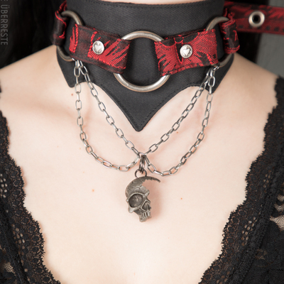 Ooak bloodlines choker - “head trauma” - Thumbnail 1