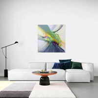 Dynamic Splatter Abstract Art Print - Thumbnail 2