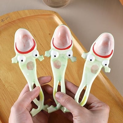 Funky frog spoon