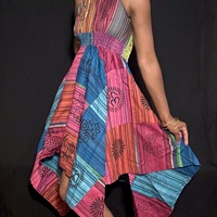 Kaleidoscope Dreamer Halter Dress 2 - Thumbnail 1