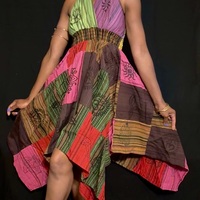 Kaleidoscope Dreamer Halter Dress 3 - Thumbnail 3