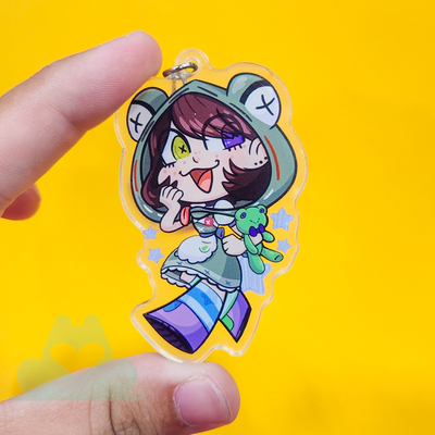 Lovely Lily Charm & Button