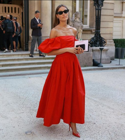 New Arrive Off Shoulder Red Long Prom Dresses
