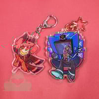 Hazbin Hotel Buttons & Charms Bundle: Preorders open for Velvet and Val charms! - Thumbnail 3