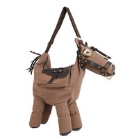Funky Horse Design Bag Crossbody Bag - Thumbnail 7