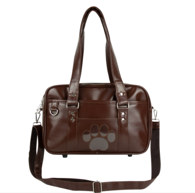 JK uniform bag, campus commuting hand bag, shoulder crossbody lightweight schoolbag
