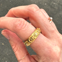 Free Shipping-STAR MOON SUN RING - Thumbnail 1