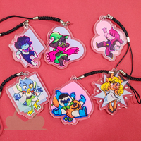Deltarune Charm & Button Bundle *NEW* TENNA BUTTON - Thumbnail 2