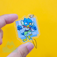 Deltarune Charm & Button Bundle *NEW* TENNA BUTTON - Thumbnail 5