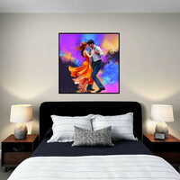 Rhythm of Romance Art Print - Thumbnail 2