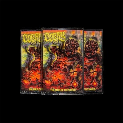  mortal wound ‎– the anus of the world (tape)