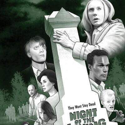 Night of the living dead print - Thumbnail 1
