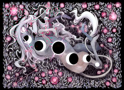 11x15.5 eclipse sickness print