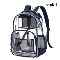 Transparent schoolbag and backpack - Thumbnail 2