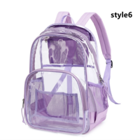 Transparent schoolbag and backpack - Thumbnail 7