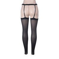 Gothic Crisscross Pantyhose Stockings Tights - Thumbnail 6