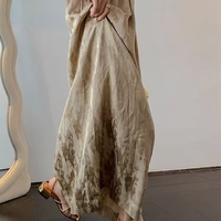 Gold Square Toe Flat Heel Braided Strap Sandals - Thumbnail 2