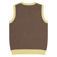 Knit V-neck vest - Marina - Thumbnail 1