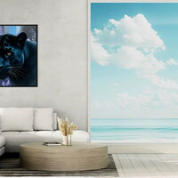 Black Panther Abstract Art Print - Thumbnail 3