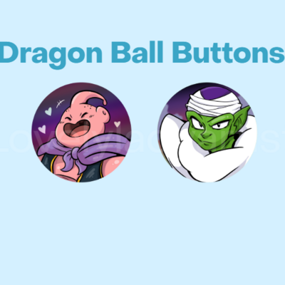 Dragonball button bundle
