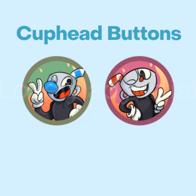Cup head button bundle