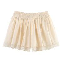 Fashion Sexy Hot Girl Embroidered Suspender Top Shorts - Thumbnail 4