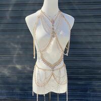 Purple Rhinestone Shiny Mermaid Swimsuit Performance Costume - Thumbnail 4