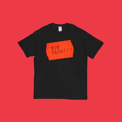 Big Sale T Shirt Black