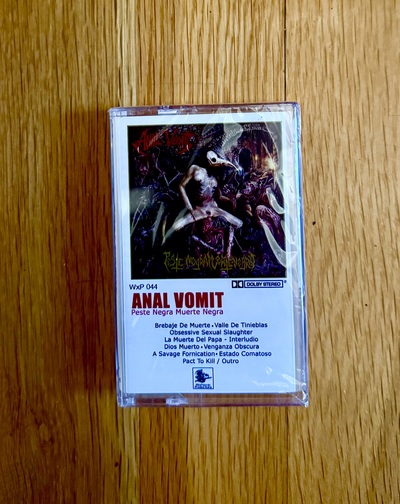 Anal Vomit 'Peste negra, muerte negra' tape