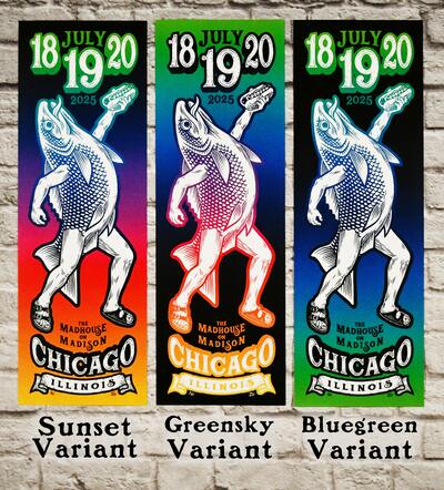 2025 Phish at Chicago (Lot Limited Edition Print)