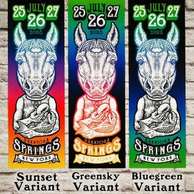 2025 phish at saratoga springs (lot limited edition print) - Thumbnail 2