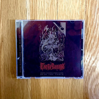 Total denial 'whose bloodstained hands bear the torch' cd - Thumbnail 5
