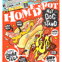 Home Depot Hot Dog Stand Print  - Thumbnail 1