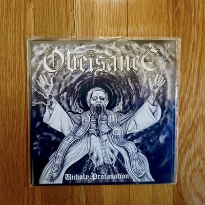 Obeisance 'unholy profanation' 7" - Thumbnail 4