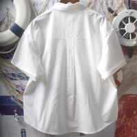 Sweet loose short-sleeved plaid blouses - Thumbnail 4