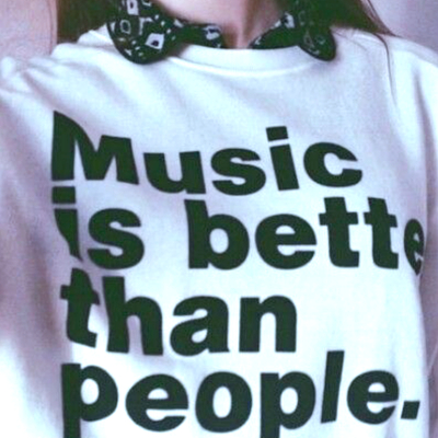 Free shipping-music is better than people tee - Thumbnail 1