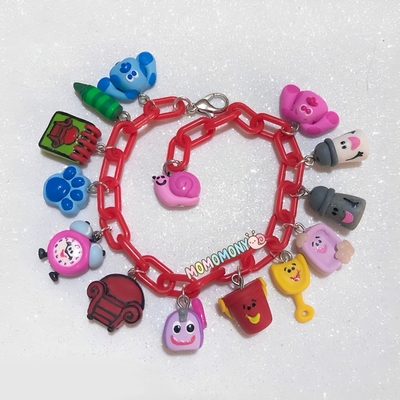 Blue’s Clue’s characters bracelet 