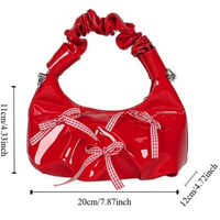 BOW RIBBON BAG - Thumbnail 8
