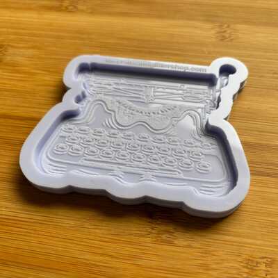 Typewriter silicone mold