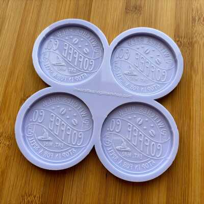 Coffee brew silicone mold
