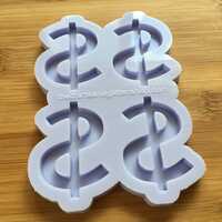 Dollar Sign Silicone Mold - Thumbnail 4