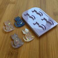 Sitting Cat Silicone Mold - Thumbnail 2