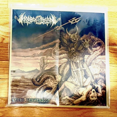 Morbosatan 'necro perversion' lp - Thumbnail 4