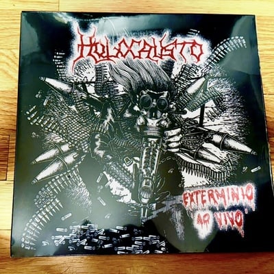 Holocausto 'exterminio ao vivo' lp - Thumbnail 5