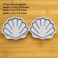 Seashell Tray Silicone Mold - Thumbnail 1