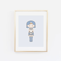 Bitty Cutie Senshi Prints (Choose Your Print) - Thumbnail 1